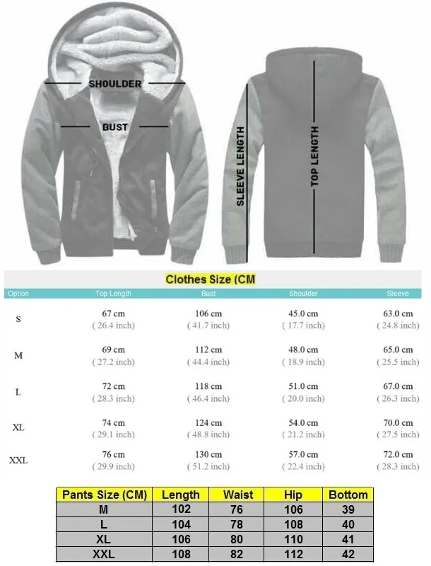 

2019 Winter Men Tracksuit Sets Winter Fleece Hooded Jacket+Pants 2 Piece Set Male Hoodies Sports Suit Coat Sportswear Sweatshirt