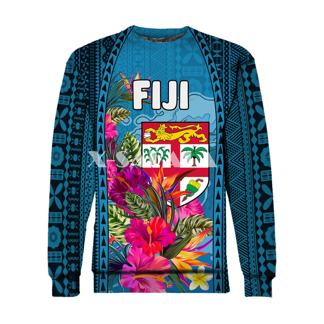 

Fiji Coat Of Arms Polynesian 3D Print XS-7XL Hoodie Man Women Harajuku Outwear Zipper Pullover Sweatshirt Unisex-3