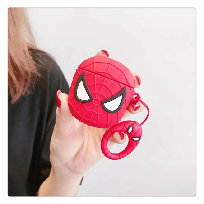Модный Venom Мстители для Airpods 1 2 Чехол-сюрприз Мягкий беспроводной Bluetooth чехол для наушников AirPods аксессуары для наушников - Цвет: GJ0029