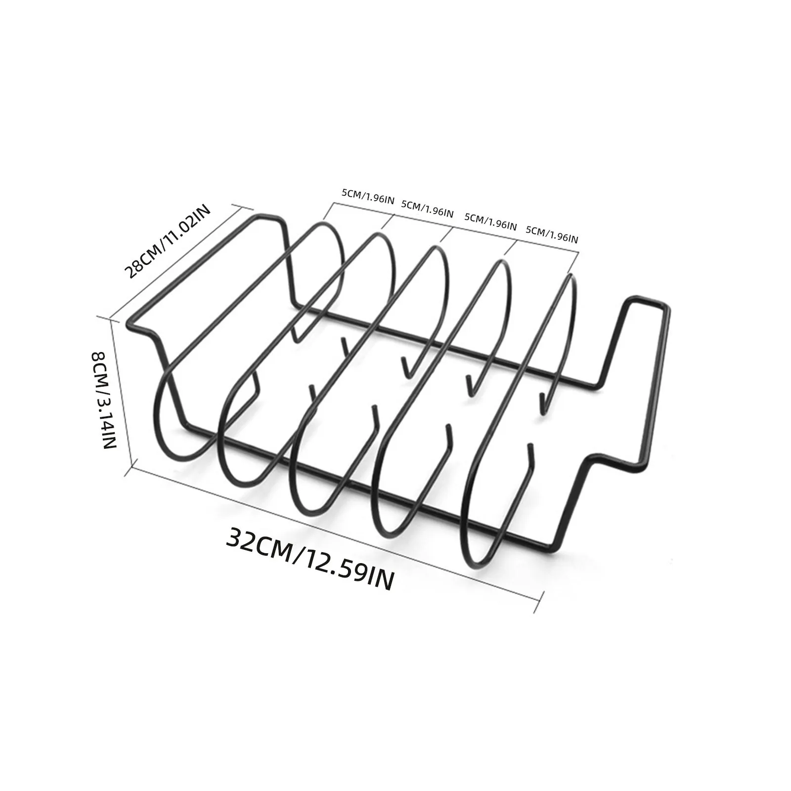 Антипригарным ребром полка барбекю 2021 подставка для жаркое стойки гриль из