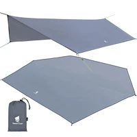 geertop camping tent tarp ultralight waterproof hexagonal mat portable compact footprint with carrying bag for outdoor hiking