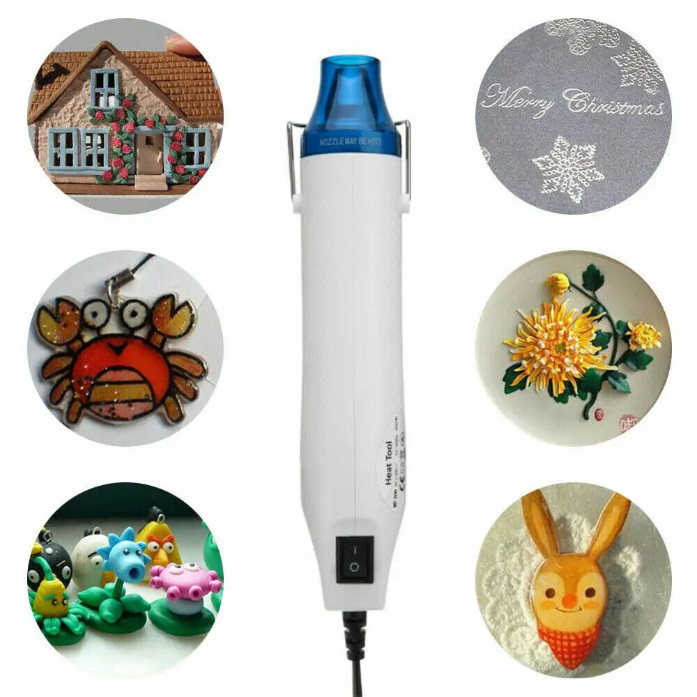 Пистолет горячего воздуха 300 Вт Электрический мини ручной тепловой пистолет