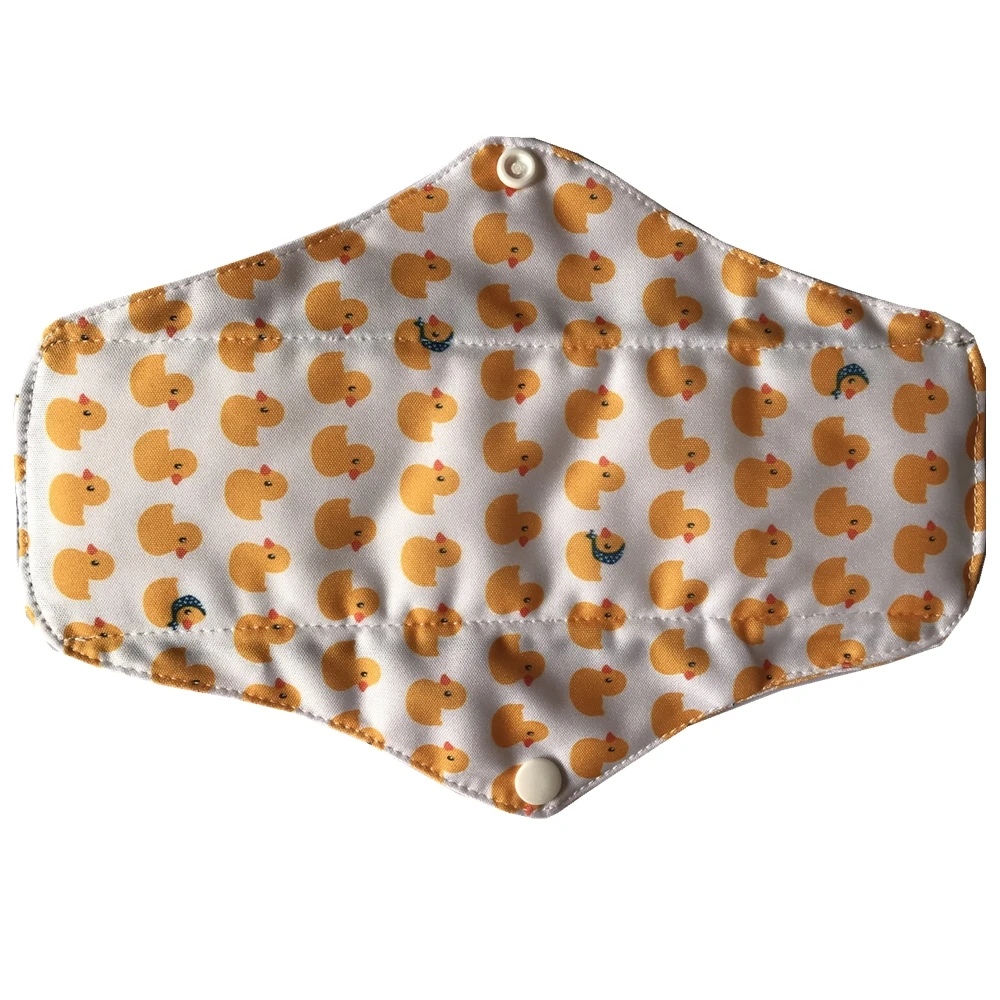 

MUMBABY 25.4cm/10inch Daily Regular Reusable Charcoal Bamboo Mama Sanitary pad / Menstrual pad (1pcs)