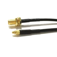modem coaxial cable rp sma female jack nut switch mmcx male plug connector rg174 cable 20cm 8inch adapter rf jumper pigtail