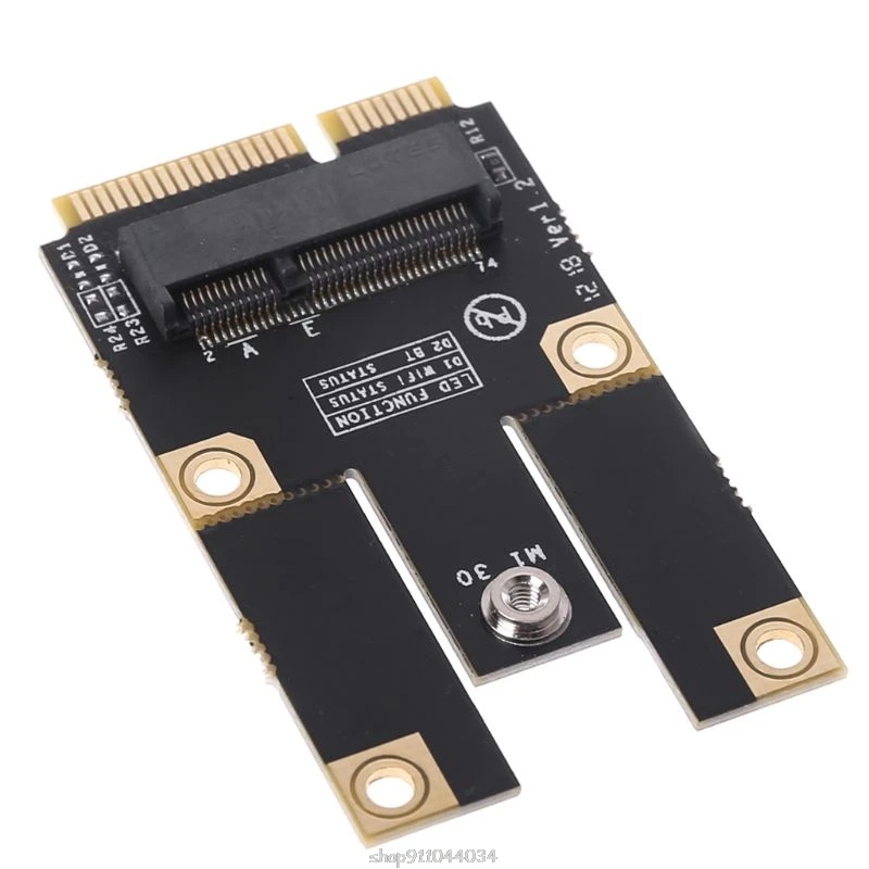 

New M.2 Key A to Mini PCI-E Adapter PCI Express Wireless Wifi Card Adapter Mar29 21 Dropship