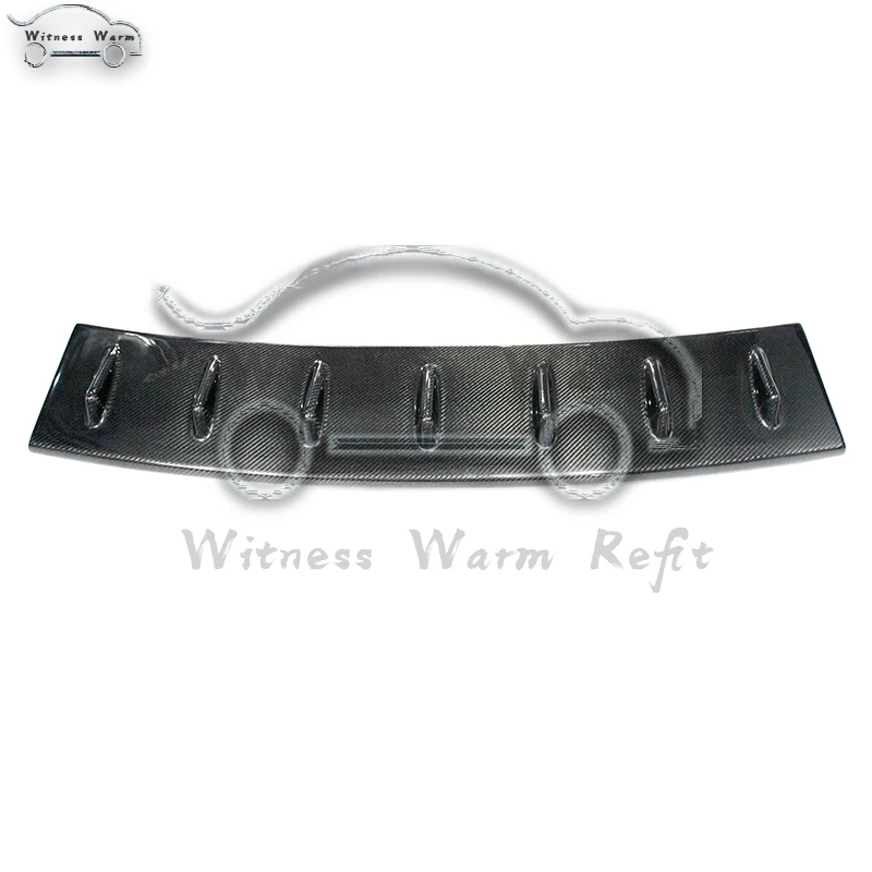 Задний спойлер из настоящего углеродного волокна Акулий плавник для Subaru Impreza WRX STI