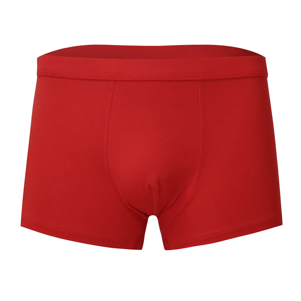 Feitong 5 шт. боксеры мужское нижнее белье плюс трусики большого размера однотонная