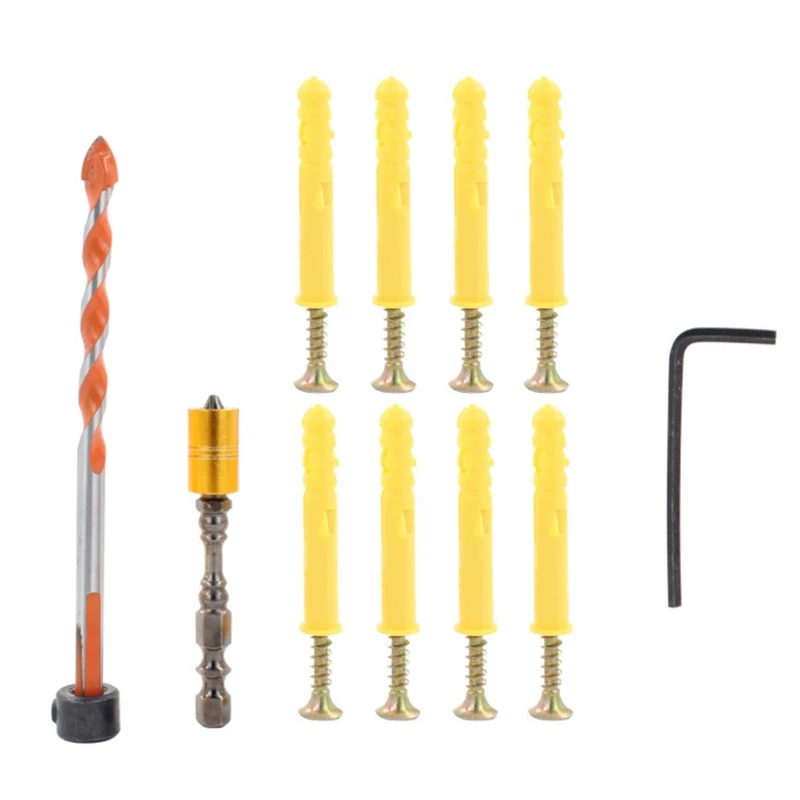 

Photo Frame Fixed Punch Drill Bit Set Woodworking Tools Tile Wall Hole Punch