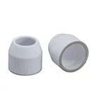 Белая керамическая крышка стандартного типа с серебряным покрытием для плазменного рефонарь ка P80, 10 шт.