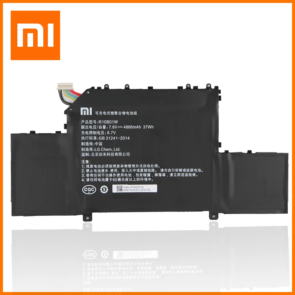Оригинальный ноутбук Xiaomi Mi Air 12 5 4886 мАч R10BO1W для дюйма 161201-01 161201-AA R10B01W | Мобильные