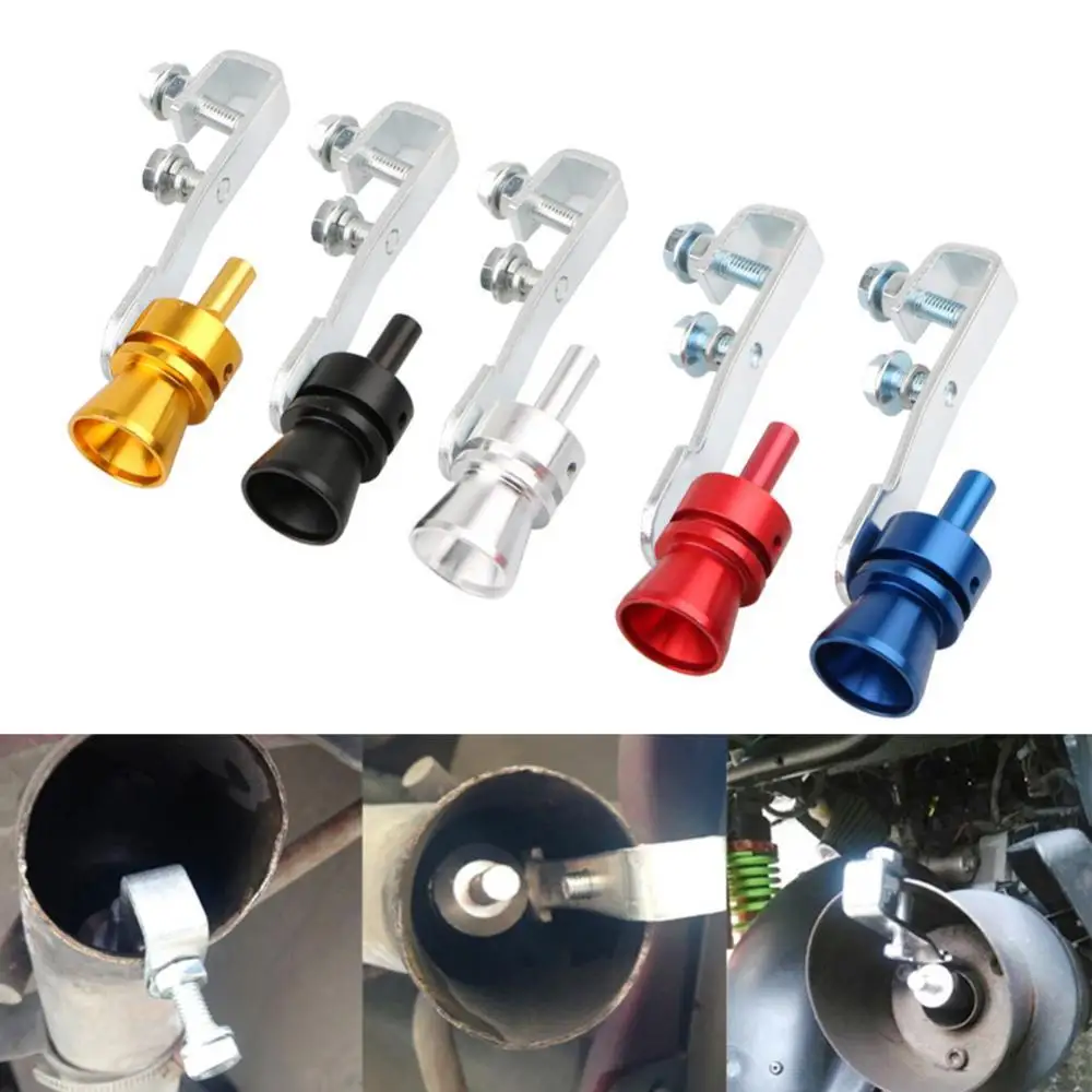 

80% Hot Sell Car Turbo Sound Whistle Exhaust Pipe Tailpipe Fake Blow-off Valve Simulator