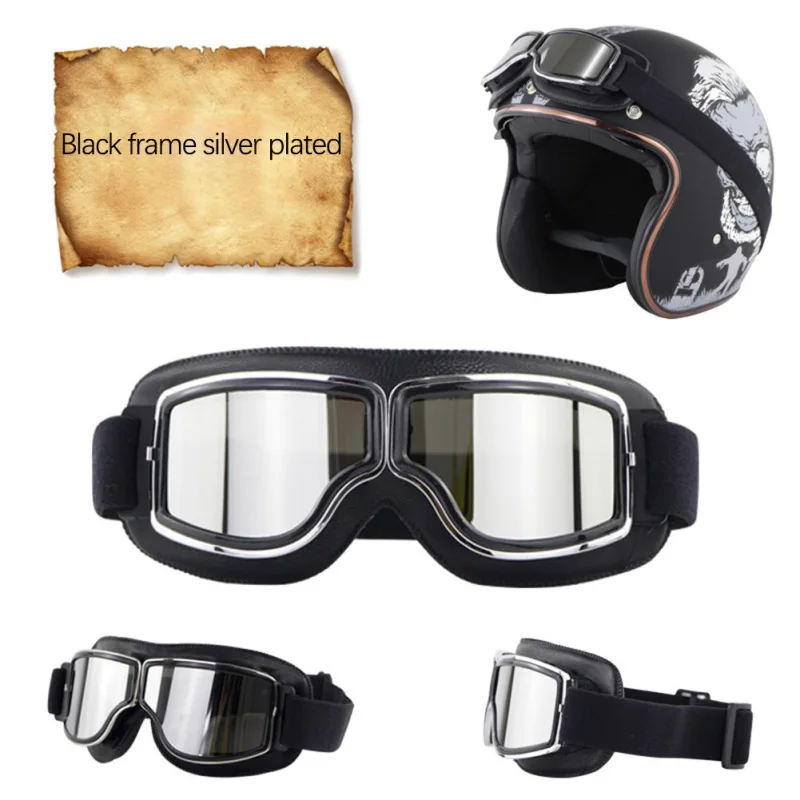 

Motocross Goggles Helmet Scooter Retro Moto Outdoor Dirt Bike Riding Sunglasses Retro Motorcycle Glasses Vintage Off-Road New