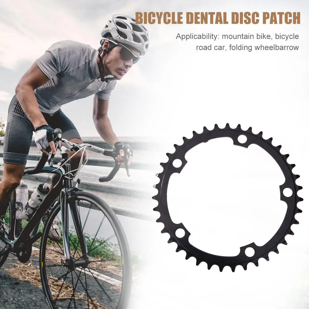

130mm Mountain Road Bike BCD Tooth Disc Crankset Chainring Cycling Parts Folding BMX Crankset Bicycle Repair Disc BCD
