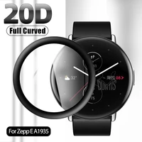 20d curved edge protective film for huami amazfit zepp e a1935 a1957 soft full cover screen protector accessories not glass