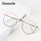 Металлическая оправа iboode для очков для мужчин и женщин, защита от синего света, зрелищная оправа для очков