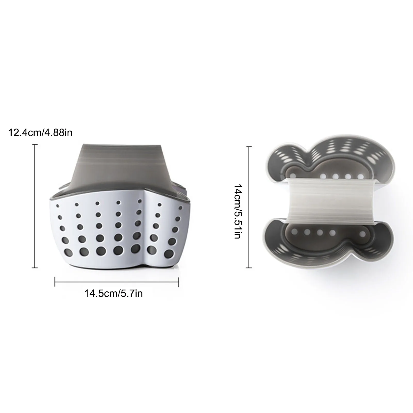 

Kitchen Sink Sponge Holder For Kitchen Sink Sponge Holder Kitchen TPR Mounting Hanging Basket Drain Basket Sponge Support Sink