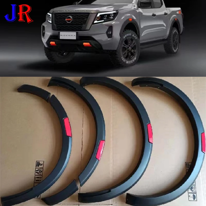 

Fender Flare Wheel Arch For Nissan Navara NP300 2015 2016 2017 2018 2019 2020 2021 ABS BLACK