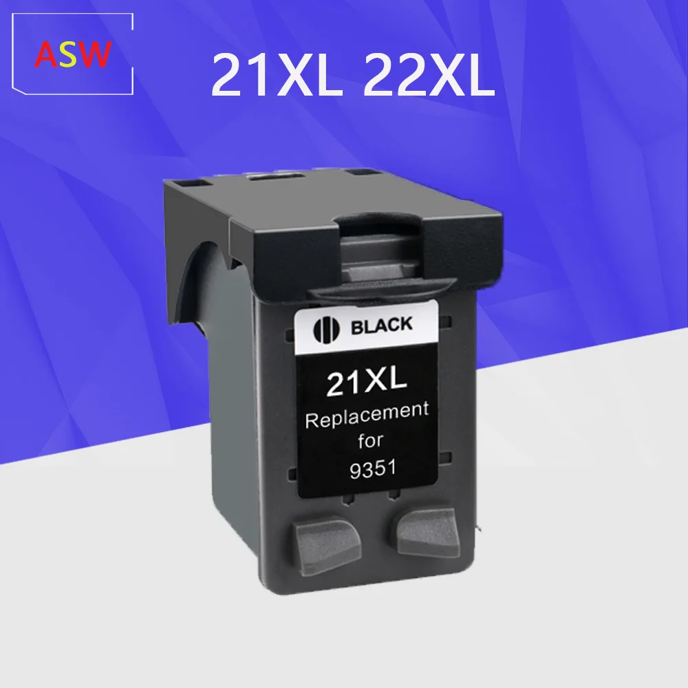 

Replacement For hp 21 22 22 21XL 22XL HP21 Ink cartridges for hp Deskjet F2180 F2200 F2280 F4180 F300 F380 380 D2300 printers