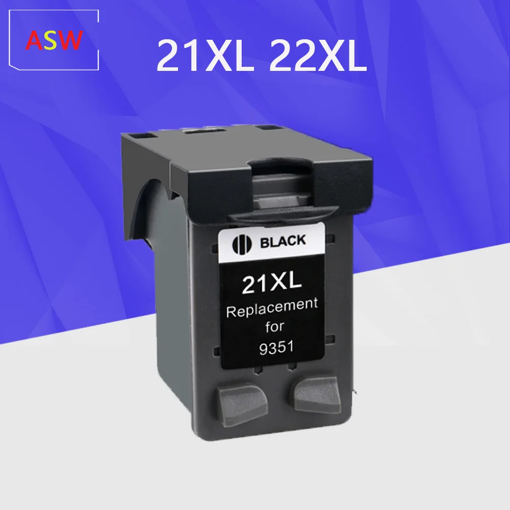 Для принтеров hp 21 22 21XL 22xlfor HP21 чернильные картриджи для Deskjet F2180 F2200 F2280 F4180 F300 F380 380
