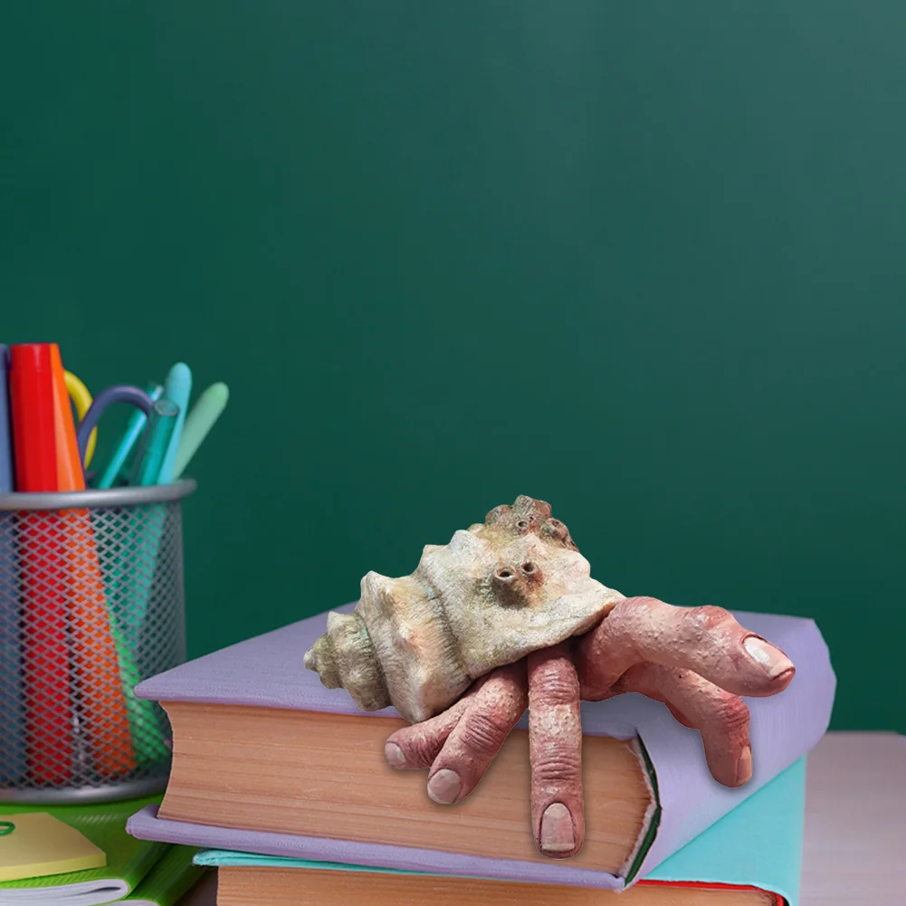 Игрушка-розыгрыш на палец скульптура в виде ракушки для дома спальни настольное