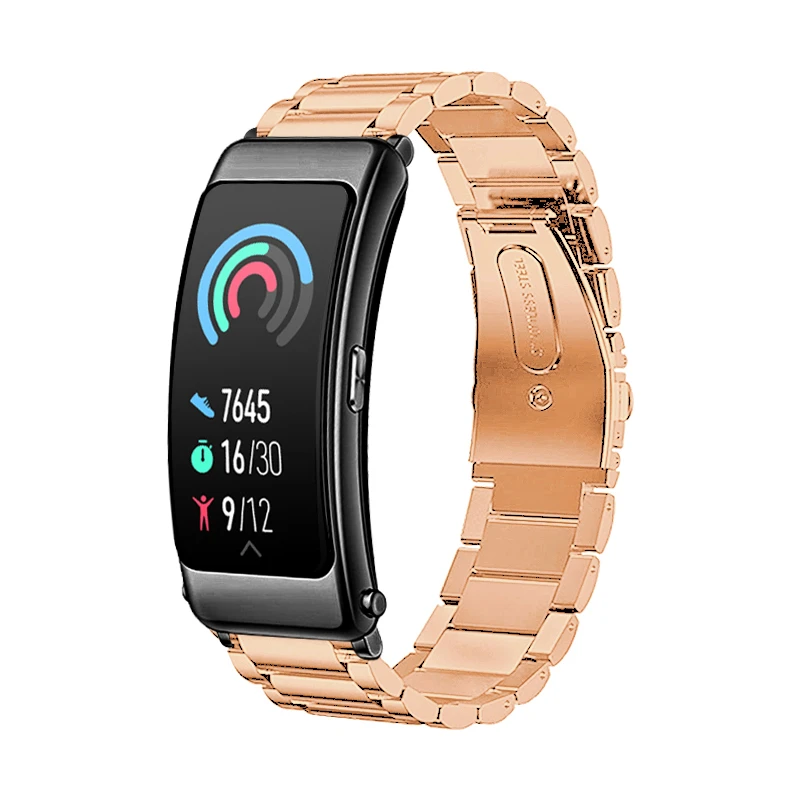 Ремешок сменный из нержавеющей стали для смарт часов браслет huawei b6 b5 b3 аксессуары