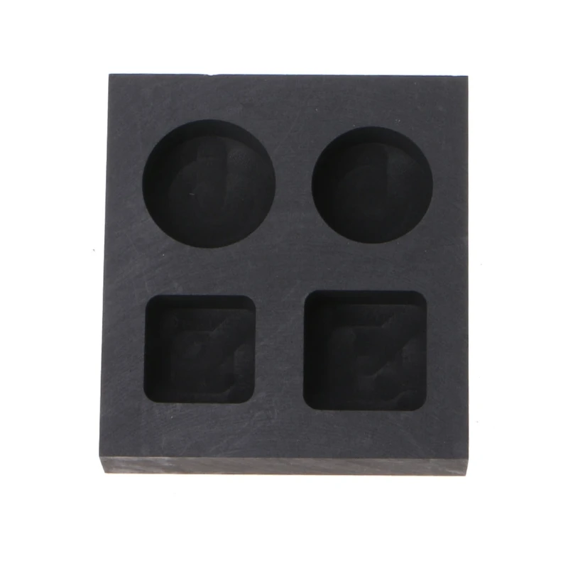 

Combo Graphite Ingot Mold Crucible Melting Refining Jewelry Mould for Melting Gold Silver Nonferrous Metal Casting
