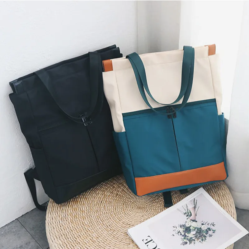 

Female Personality School Bags For Teenage Girls 2020 Nylon Travel Backpack Women Mochilas Sac A Dos Ladies Laptop Men Bag Pack