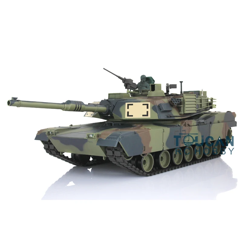 

US Stock Heng long 1/16 Scale 2.4Ghz TK7.0 Plastic Ver 3918 M1A2 Abrams RTR RC Tank Model TH17806-SMT5