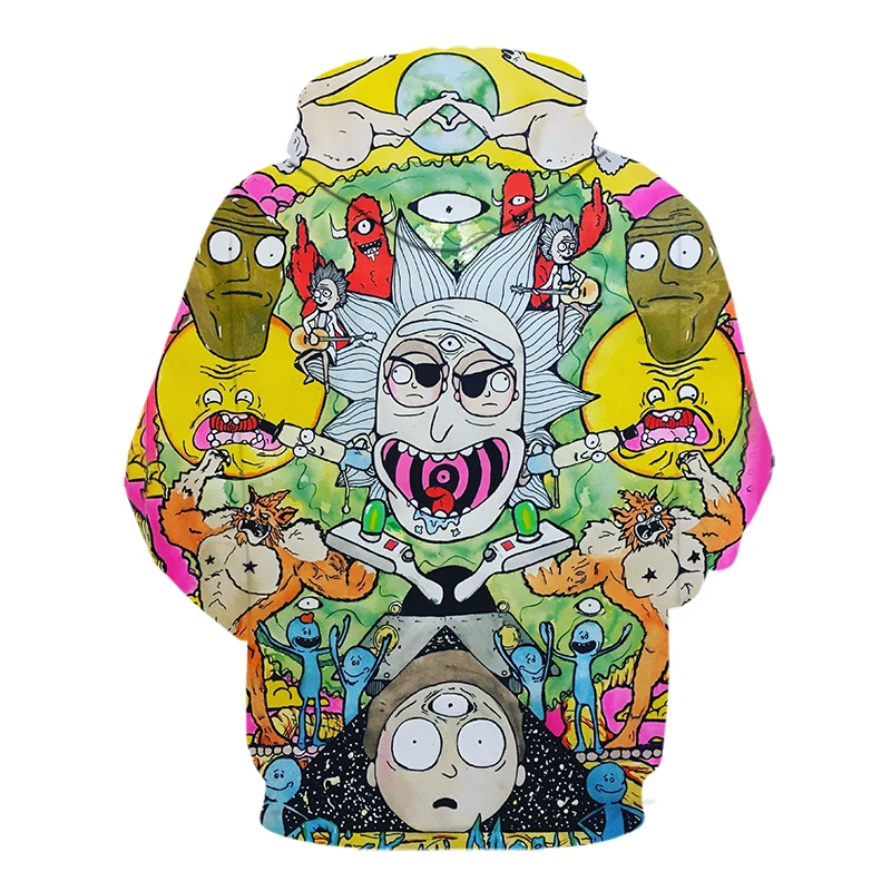 Rick and Morty толстовки от jml2 Art 3D унисекс Мужские брендовые толстовки худи комиксов Повседневный Спортивный костюм пуловер Прямая поставка уличная