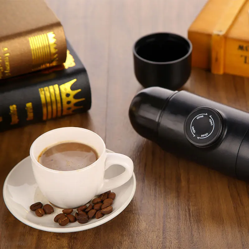 Портативная ручная кофемашина для эспрессо мини-кофеварка путешествий кемпинга