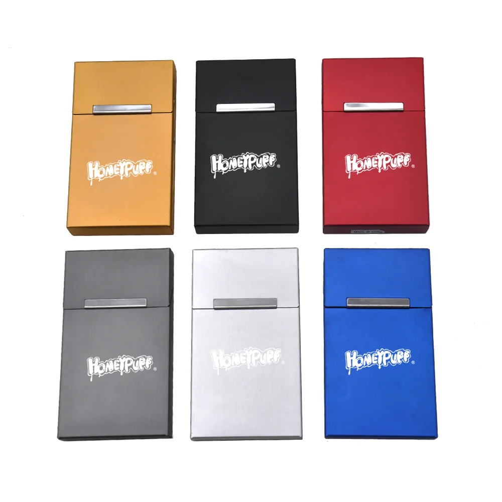 HONEYPUFF тонкий Алюминий сигареты чехол Крышка 16 мм * 60 105 для тонкой Чехол держатель