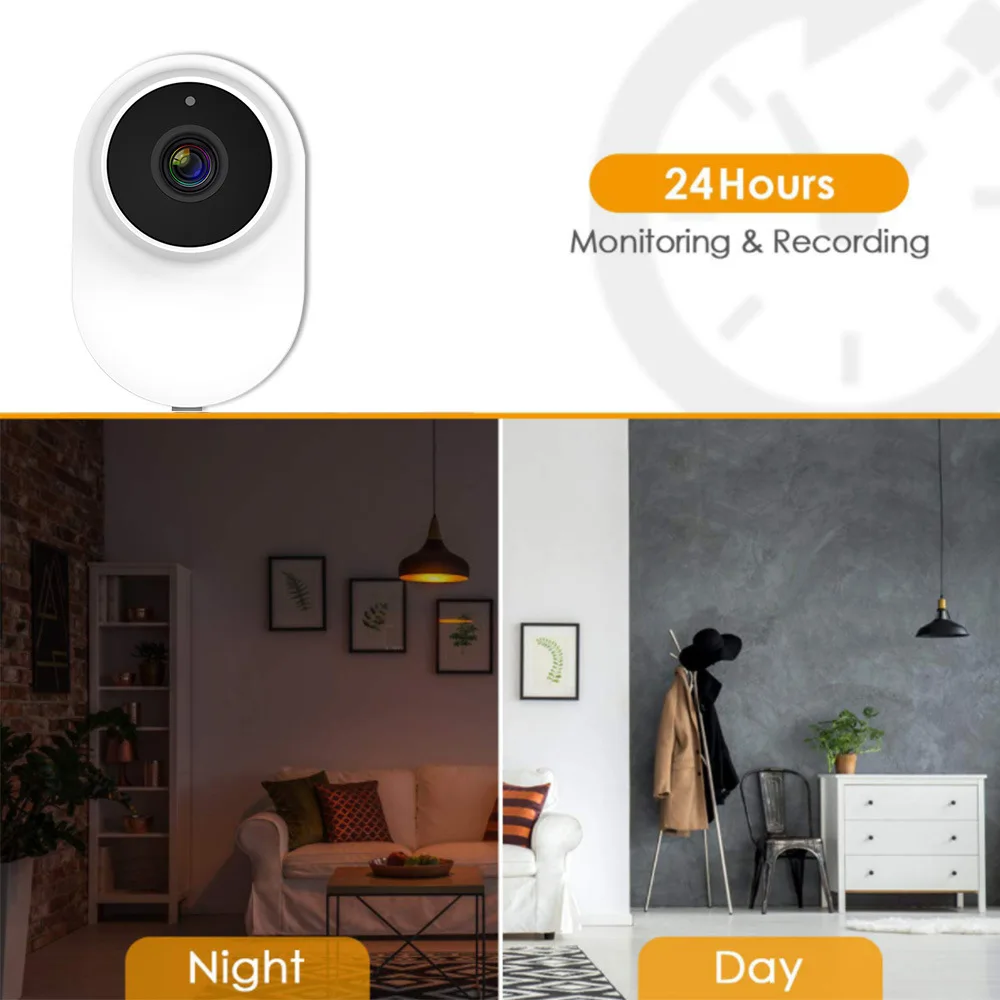 

Tuya SmartLife App Baby Monitor Baby Camera Detect Temperature Babyphone Mini IP Camera WiFi Built-in lullaby CCTV Camera