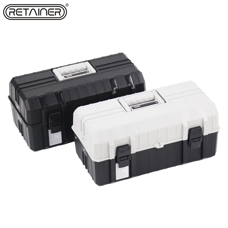 

Plastic Folding Toolbox Suitcase Professional Portable Tools Box Multifunction Waterproof Caja Herramientas Home Storage DE50GJ