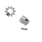 Внутренняя Шестерня 1 м, 10 зубьев для поворотного стола RC, HUINA 1550, 1580, 1592, 1593, обновленные поворотные аксессуары для экскаватора