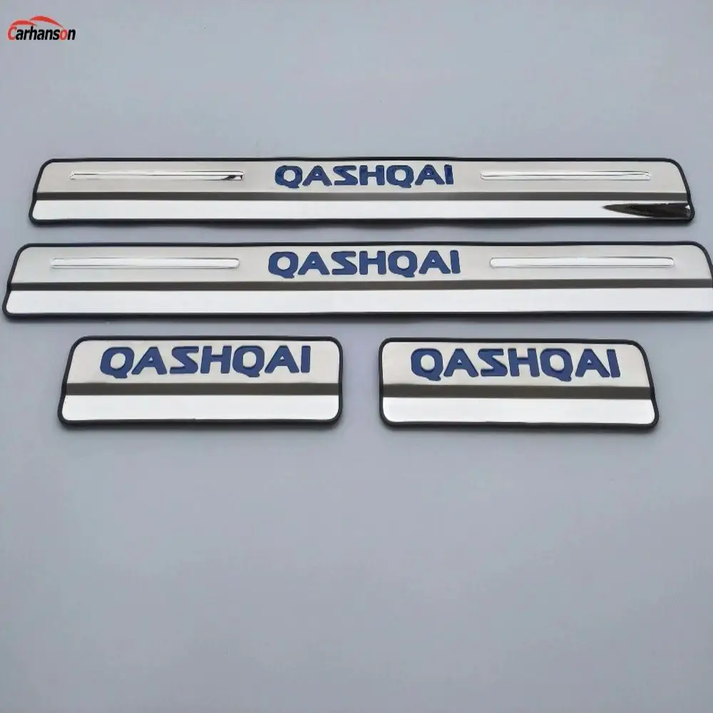 Автомобильный Стайлинг для Nissan Qashqai J11 аксессуары порога Накладка Защитная