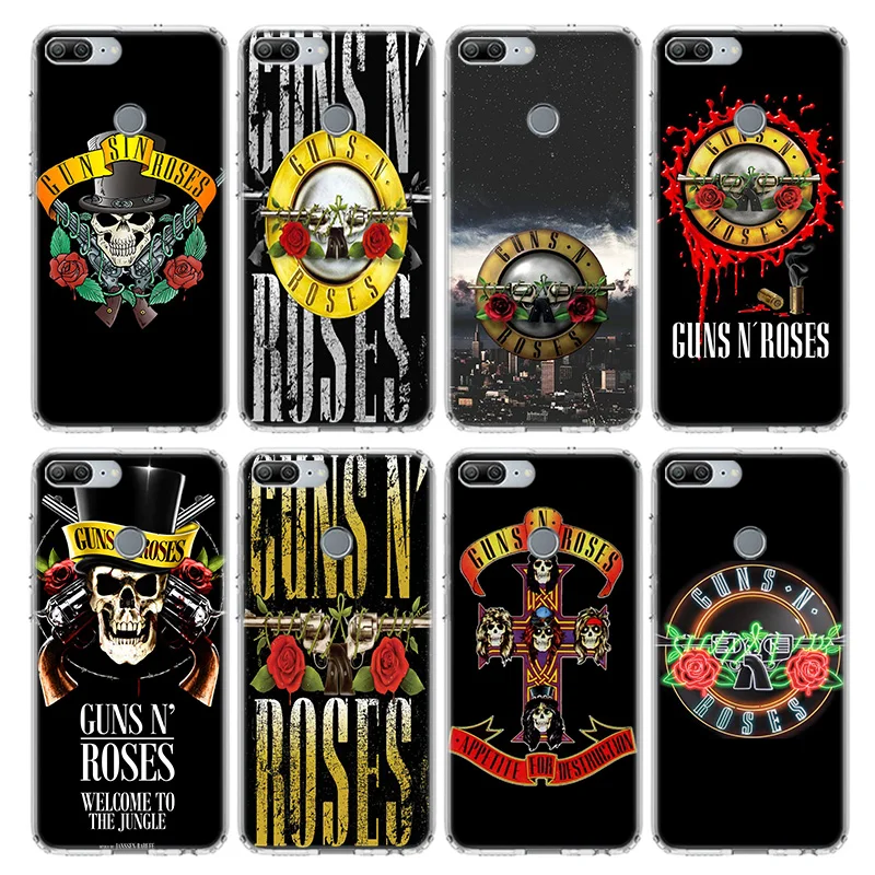Чехол Guns n roses Good Time для Huawei Honor 10 9 20 Lite 9X 8X 8A Pro 7A 7X Y5 Y6 Y7 Y9 2019 V20 V30 мягкий чехол