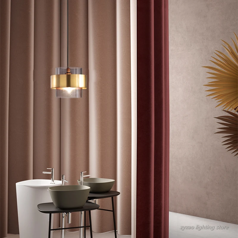 Простой роскошный маленький подвесной светсветильник льник s осветительная