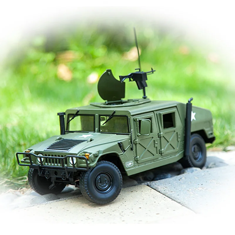 Alloy Diecast For Hummer Tactical Vehicle 1:18 Military Armored Car Model with 5 Door Opened Hobby Toy Kids Birthday | Игрушки и хобби