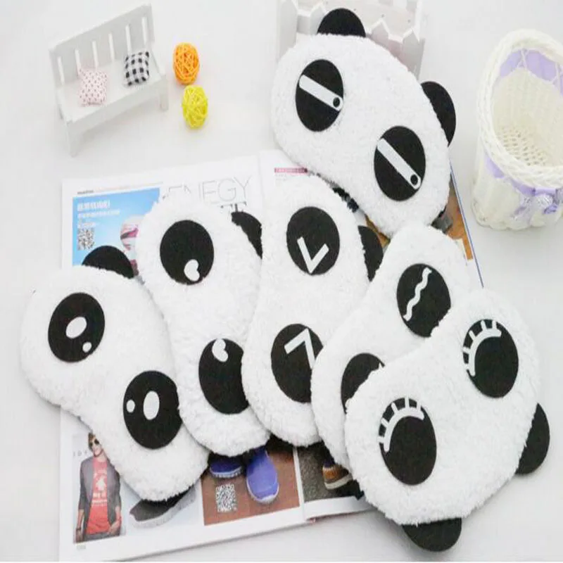 50 шт./лот китайские Вечерние Маски для сна с пандой и повязкой на глаза сна|Маски