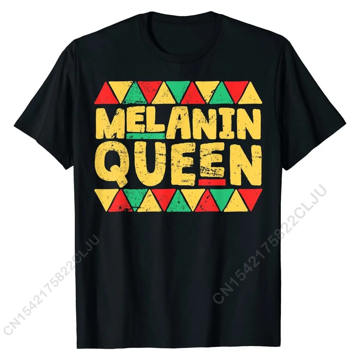 

Melanin Queen African Pride History Heritage Shirt T-Shirt Tops Shirts Special Casual Cotton Men Top T-shirts Printed