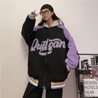 Бейсбольная униформа, Куртка Varsity Jackt, весна 2022, новинка для мужчин и женщин, корейские куртки в стиле Хай-стрит, в стиле преппи, в гонконгском стиле, контрастные вельветовые куртки