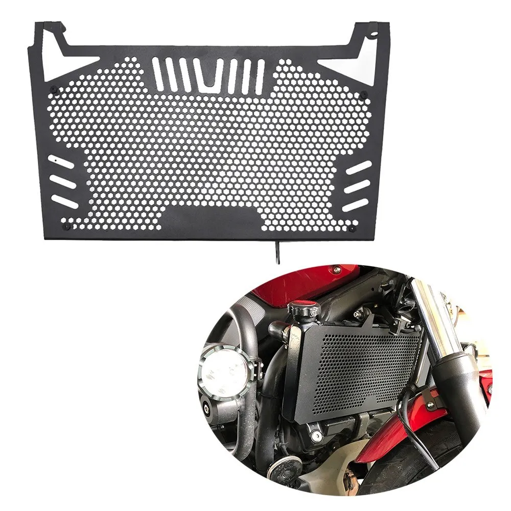 

Radiator Guard Protector Grille Oil Cooler Cover Fit for Aprilia SHIVER GT 750 SHIVER 900 2017-2018