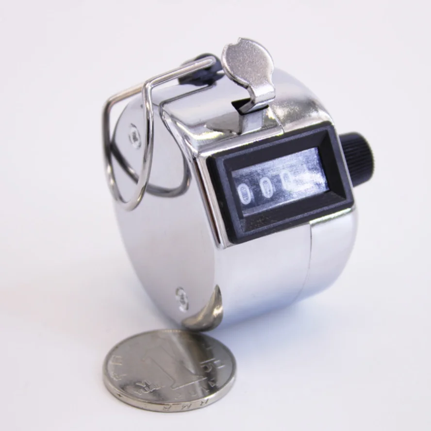 4 цифр Ручной учетный счетчик цифровой Гольф кликер ручная тренировка подсчета