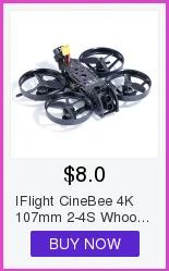 Geprc GEP-CX Cygnet 115 мм 2 дюйма RC FPV гоночный Дрон стабильный F4 0A 48CH RunCam Сплит Мини 1080P HD BNF/PNP скидка 5
