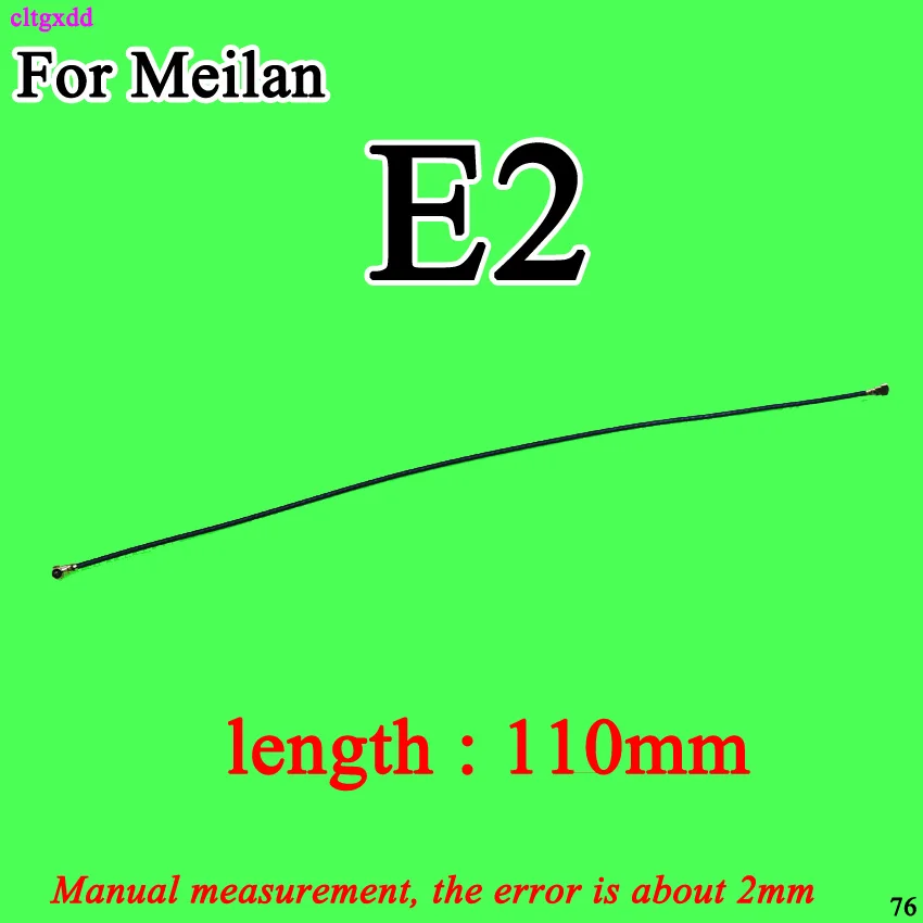 for Meilan E2 Cltgxdd антенна Wifi сигнальный гибкий кабель-провод Лента для Meizu MX4 MX5 MX6 Pro 5 6 M3 M3S M5 M5S M6 M2 Примечание U10 U20 - Цвет: for Meilan E2
