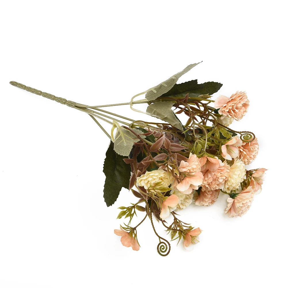 

1 Bouquet*Artificial Flower Artificial Carnation Flowers Silk Flower Wedding Bouquet 11 Heads Home Decor In Stock Drop Ship