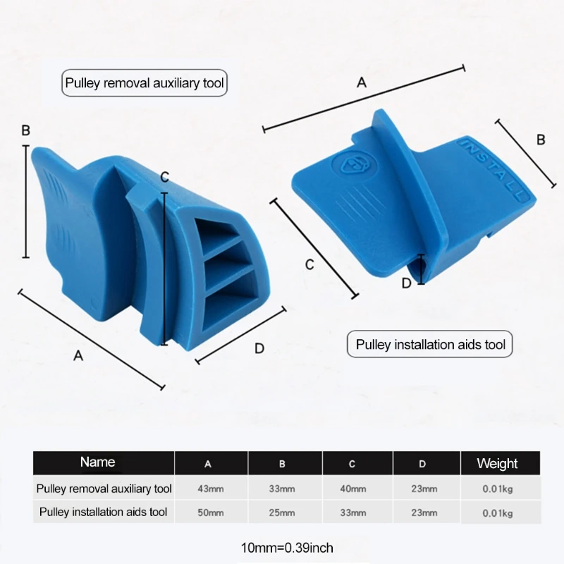 

X7AE Stretch Belt Mate Kit Easy to Use Stretch Belt Auxiliary Removal Installation Helper