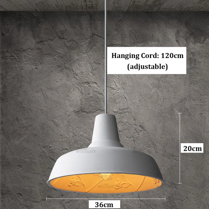 

Modern Plaster SkyGarden Pendant Lamp Hotel Bar Restaurant Library Office Lounge Dining Bedroom Creative Gypsum Hanging Lighting