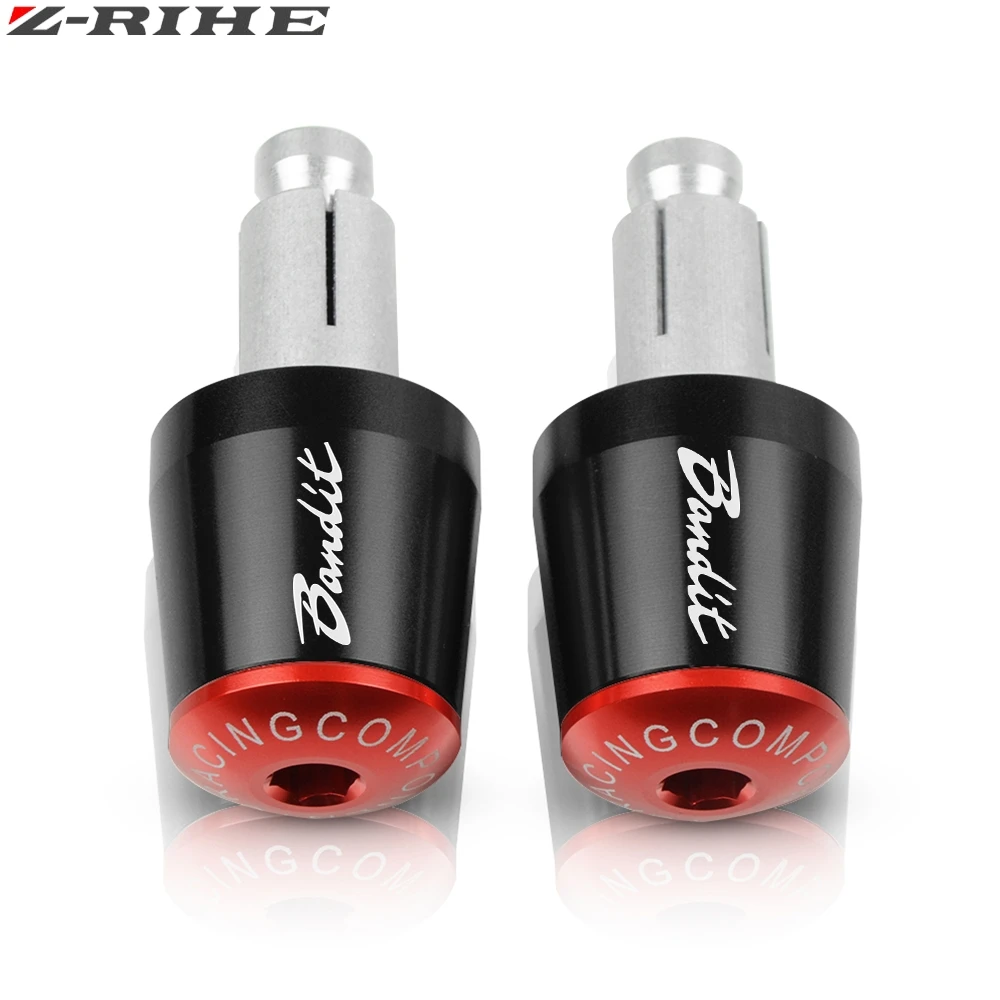 Для SUZUKI GSF 250 600 600S 650 650S 650N 1200 1250 Bandit 650S мотоцикл 7/" 22 мм рукоятки «Грипсы» Торцевая крышка