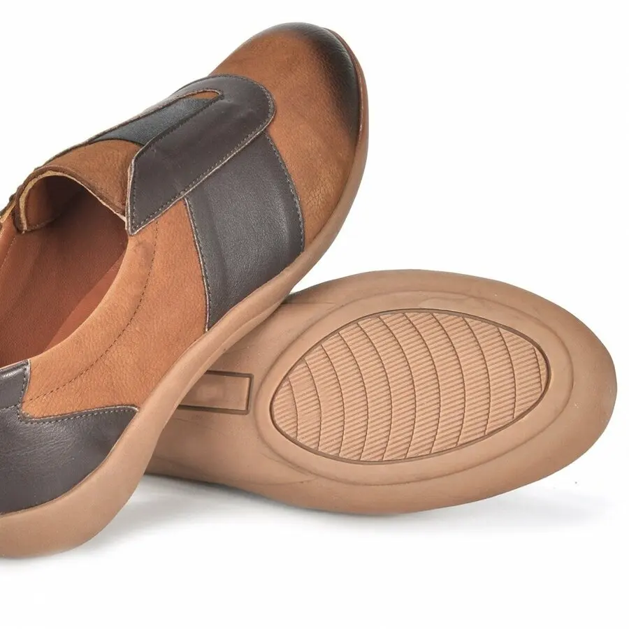 

Women Shoes Mink Shoes Women Tan-Nubuck Casual Shoes Vzn19-158K